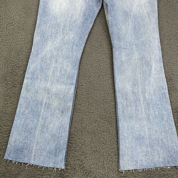 Rag & Bone Nina High-Rise Ankle Flare Jeans Seabrook Light Wash size 28 - Picture 12 of 14